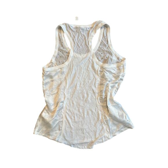 NWT Bebe Vintage Y2K White Embellished Silk and Knit Tank Camisole M - Picture 2 of 5